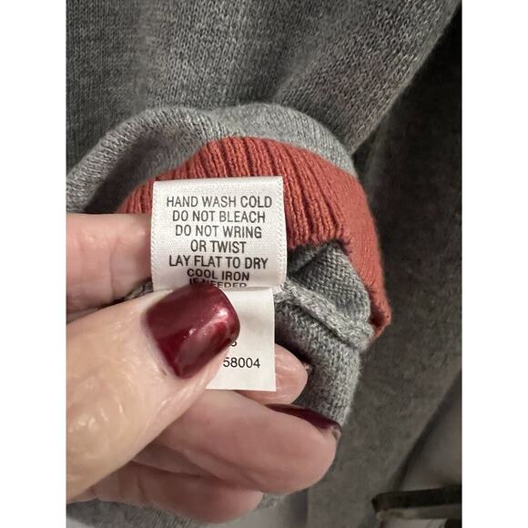 Proenza Shoulder X Target Gray Rose Cashmere Blend Cardigan Sz Xs - Picture 5 of 6